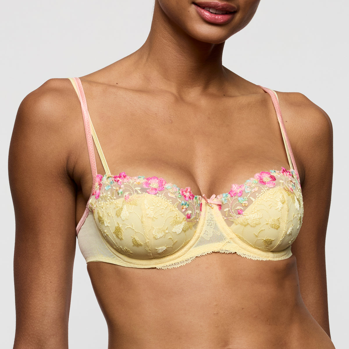 Marie Jo Lizelot Half Padded Balcony Bra In French Vanilla