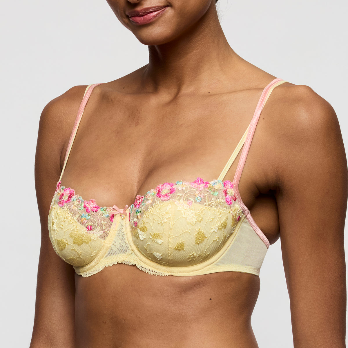 Marie Jo Lizelot Half Padded Balcony Bra In French Vanilla