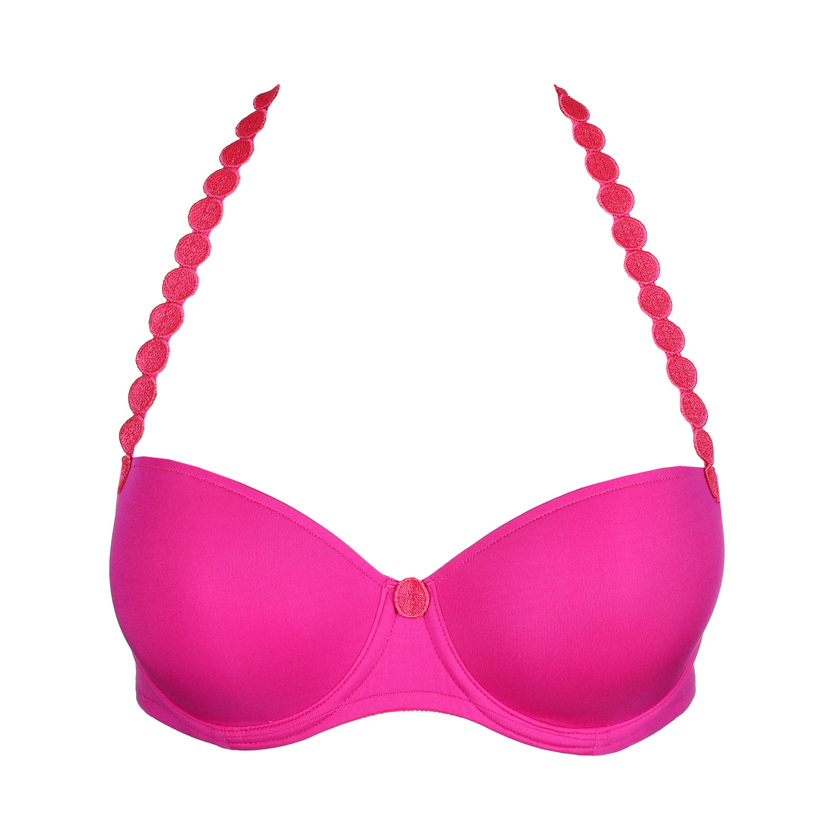 Marie Jo Tom Padded Balcony Bra In Influencer Pink