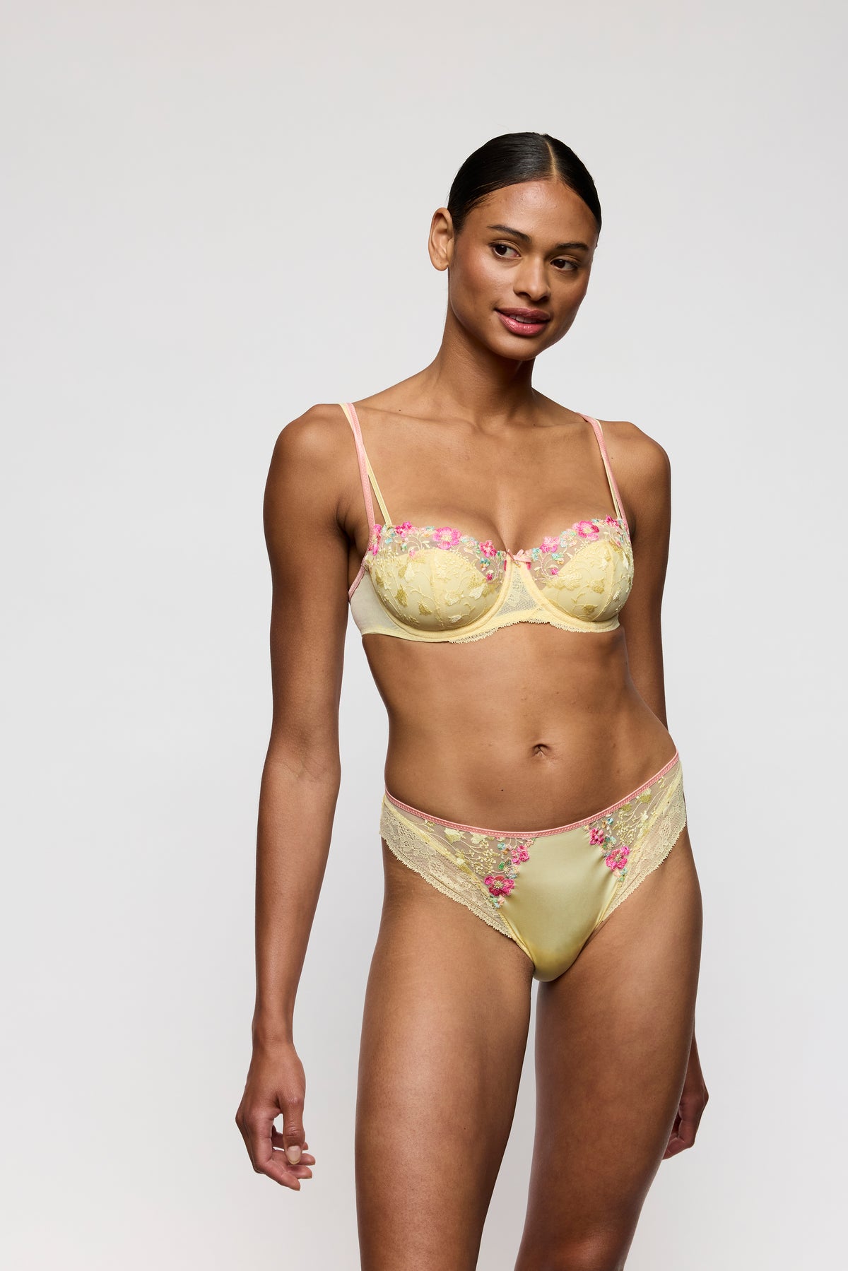 Marie Jo Lizelot Half Padded Balcony Bra In French Vanilla