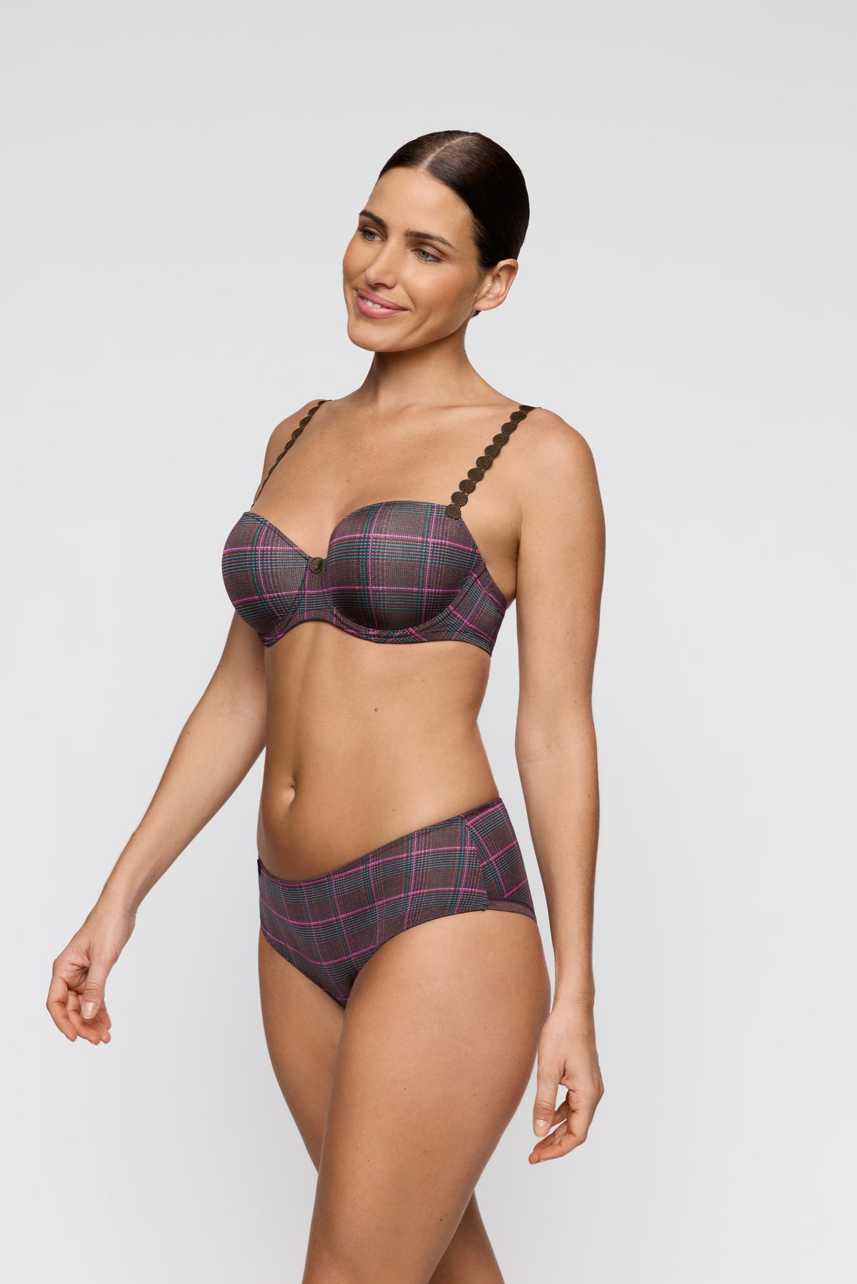 Marie Jo Tom Hotpants In Wengé