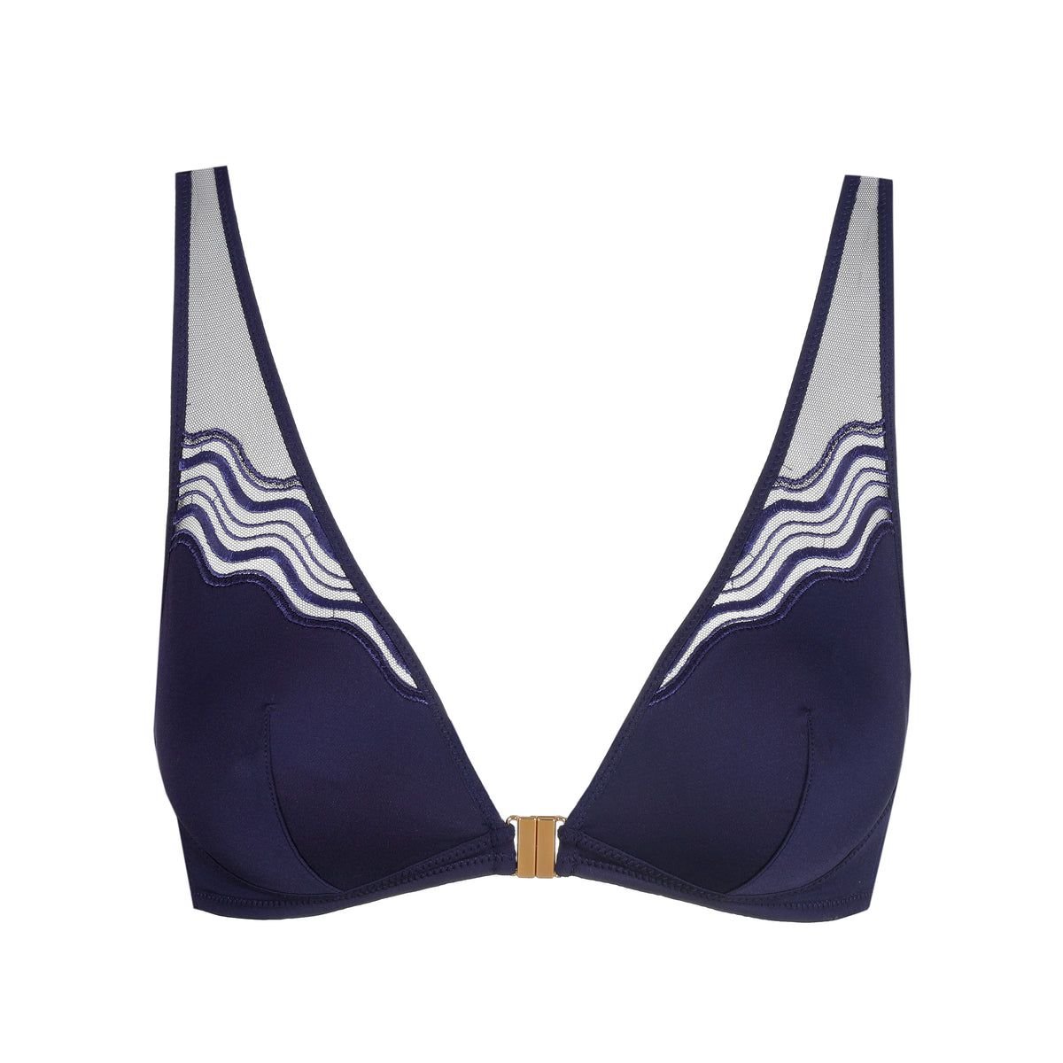 Marie Jo Linaa Bralette Bra In Evening Blue