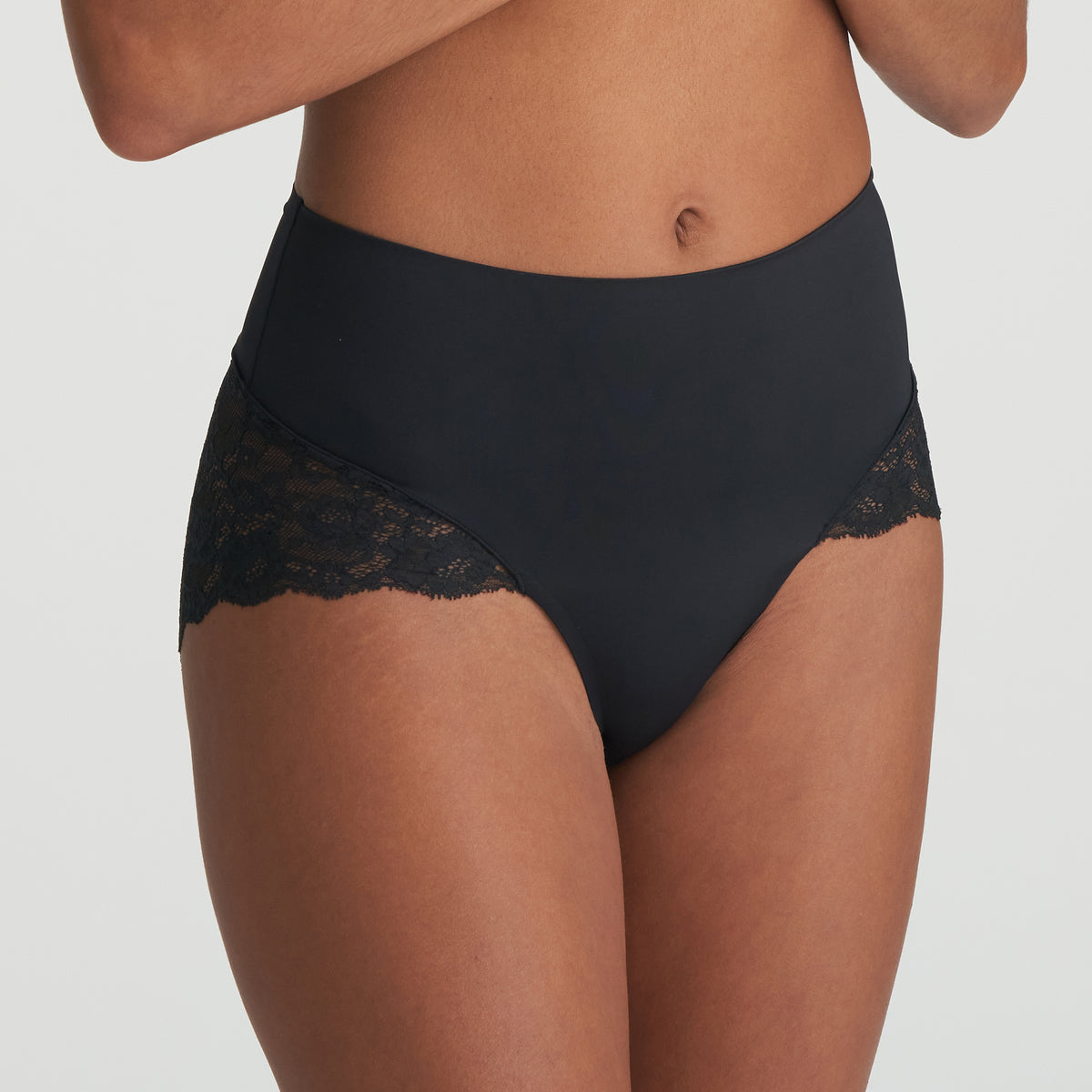 Marie Jo Color Studio Shapewear High Briefs In Black