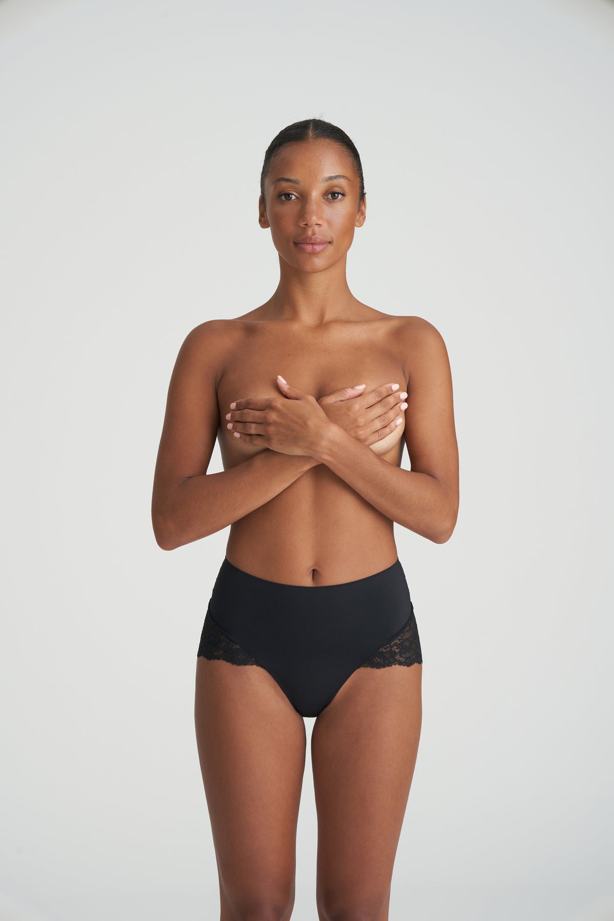 Marie Jo Color Studio Shapewear High Briefs In Black
