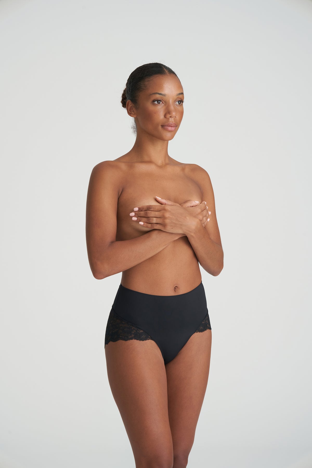 Marie Jo Color Studio Shapewear High Briefs In Black