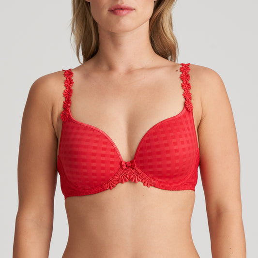 Marie Jo Avero Padded Bra Heartshape In Scarlet