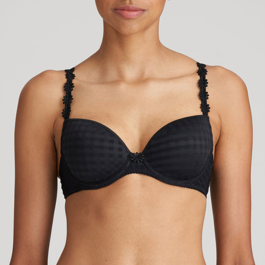 Marie Jo Avero Padded Plunge Bra In Black