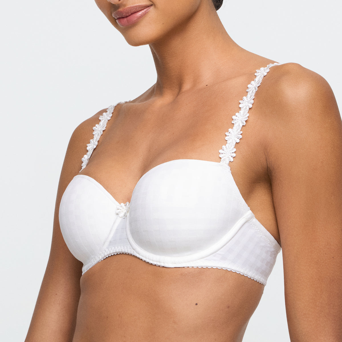 Marie Jo Avero Padded Balcony Bra In Natural