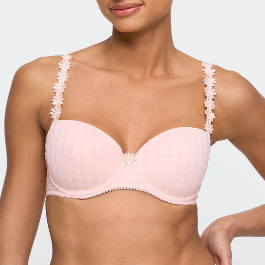 Marie Jo Avero Padded Balcony Bra In Pearly Pink