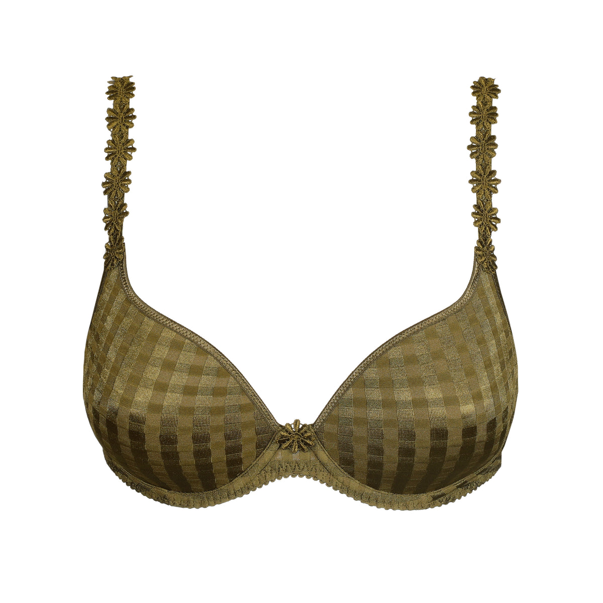 Marie Jo Avero Padded Bra Heartshape In Olive