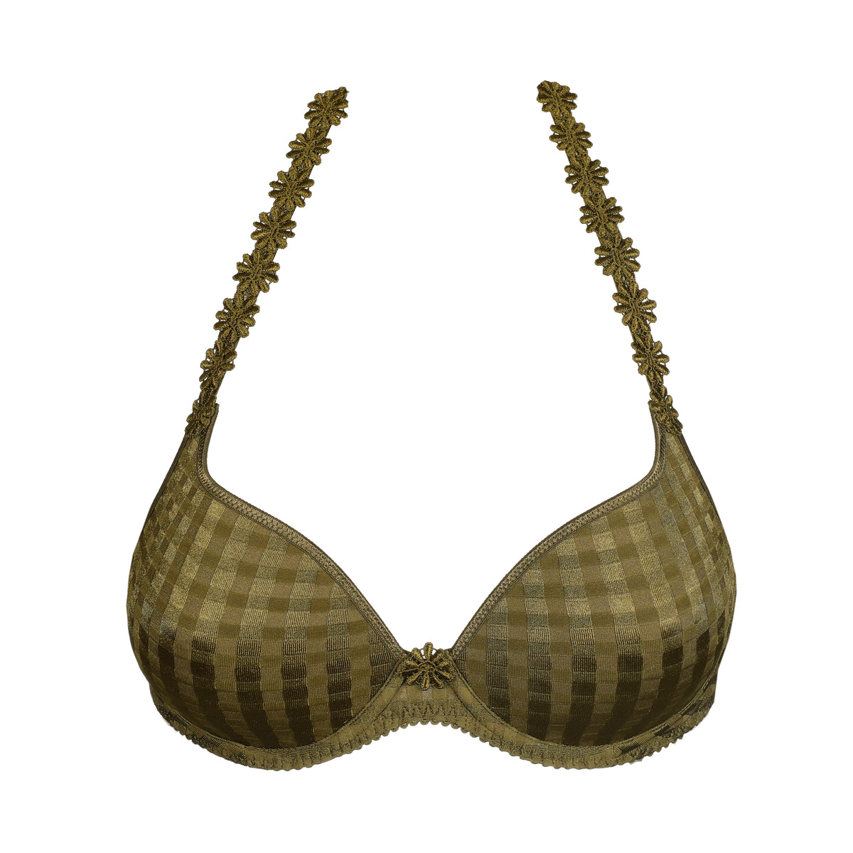 Marie Jo Avero Padded Bra Heartshape In Olive