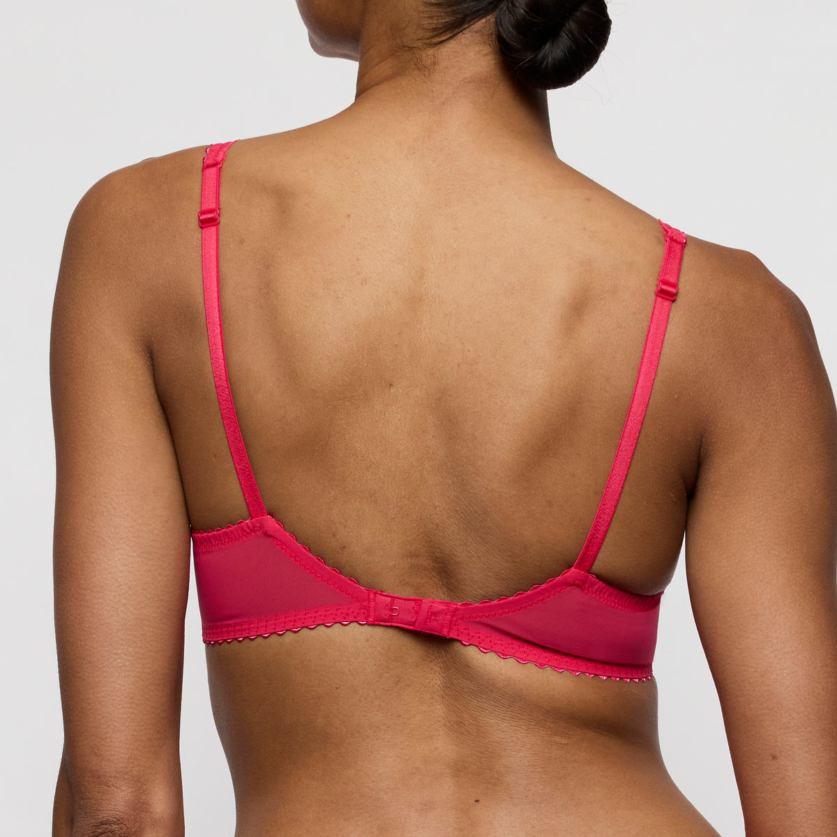 Marie Jo Azelie Padded Plunge Bra In Raspberry