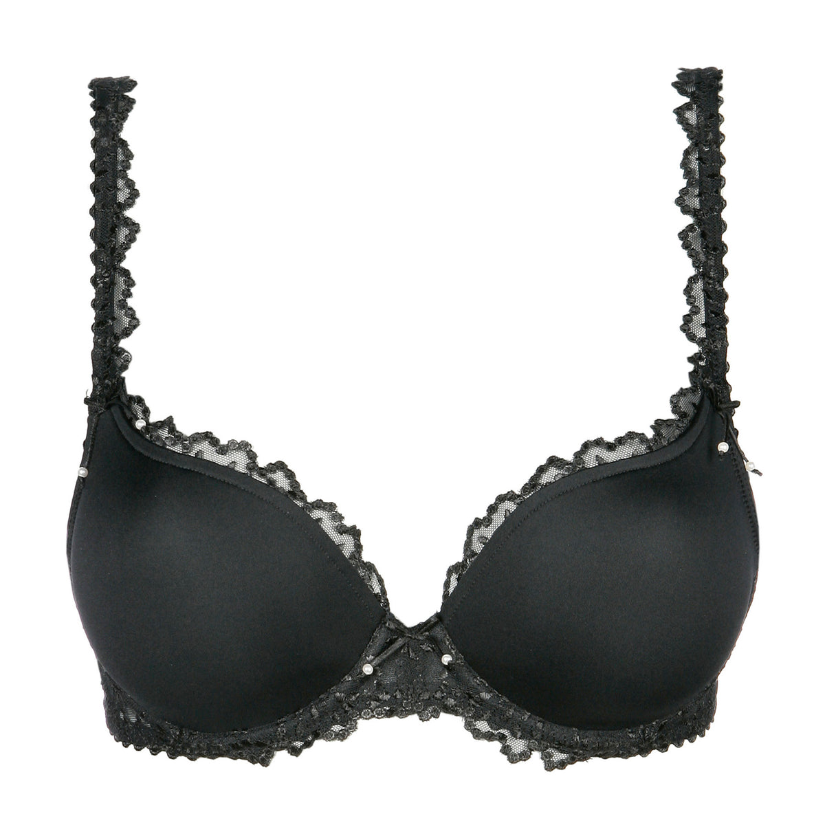 Marie Jo Jane Padded Bra Heartshape In Black