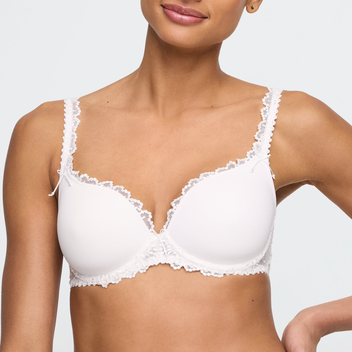 Marie Jo Jane Padded Bra Heartshape In Natural