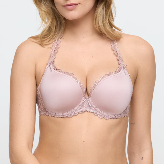 Marie Jo Jane Padded Bra Heartshape In Bois De Rose