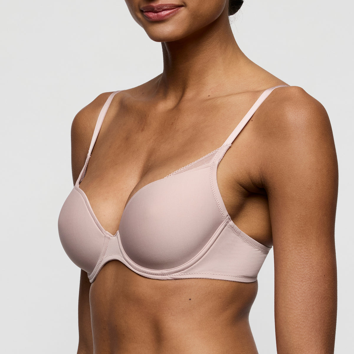 Marie Jo Milao Padded Bra Heartshape In Shadow Grey