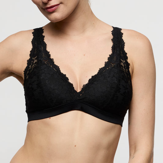 Marie Jo Soft Studio Padded Bralette In Black