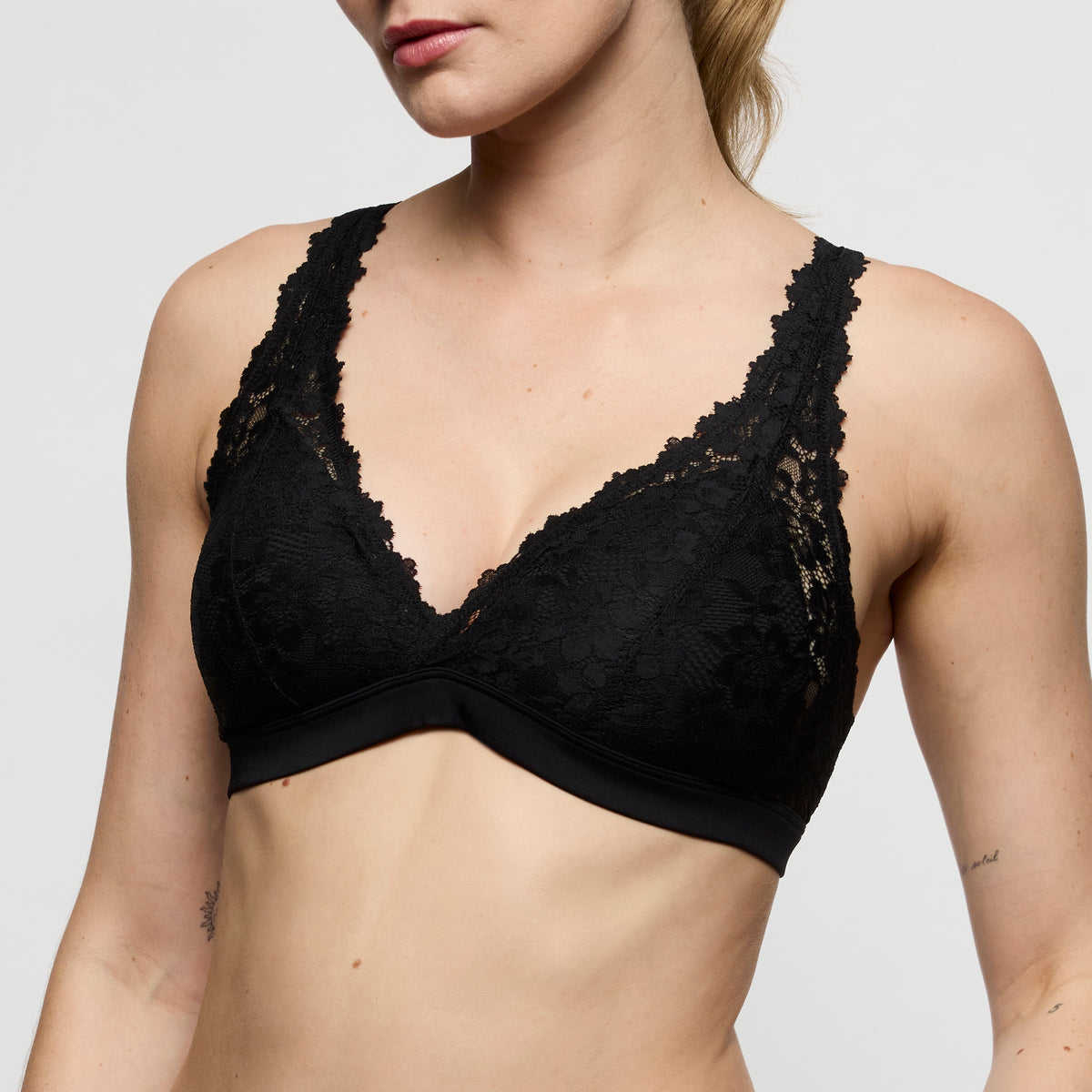 Marie Jo Soft Studio Padded Bralette In Black