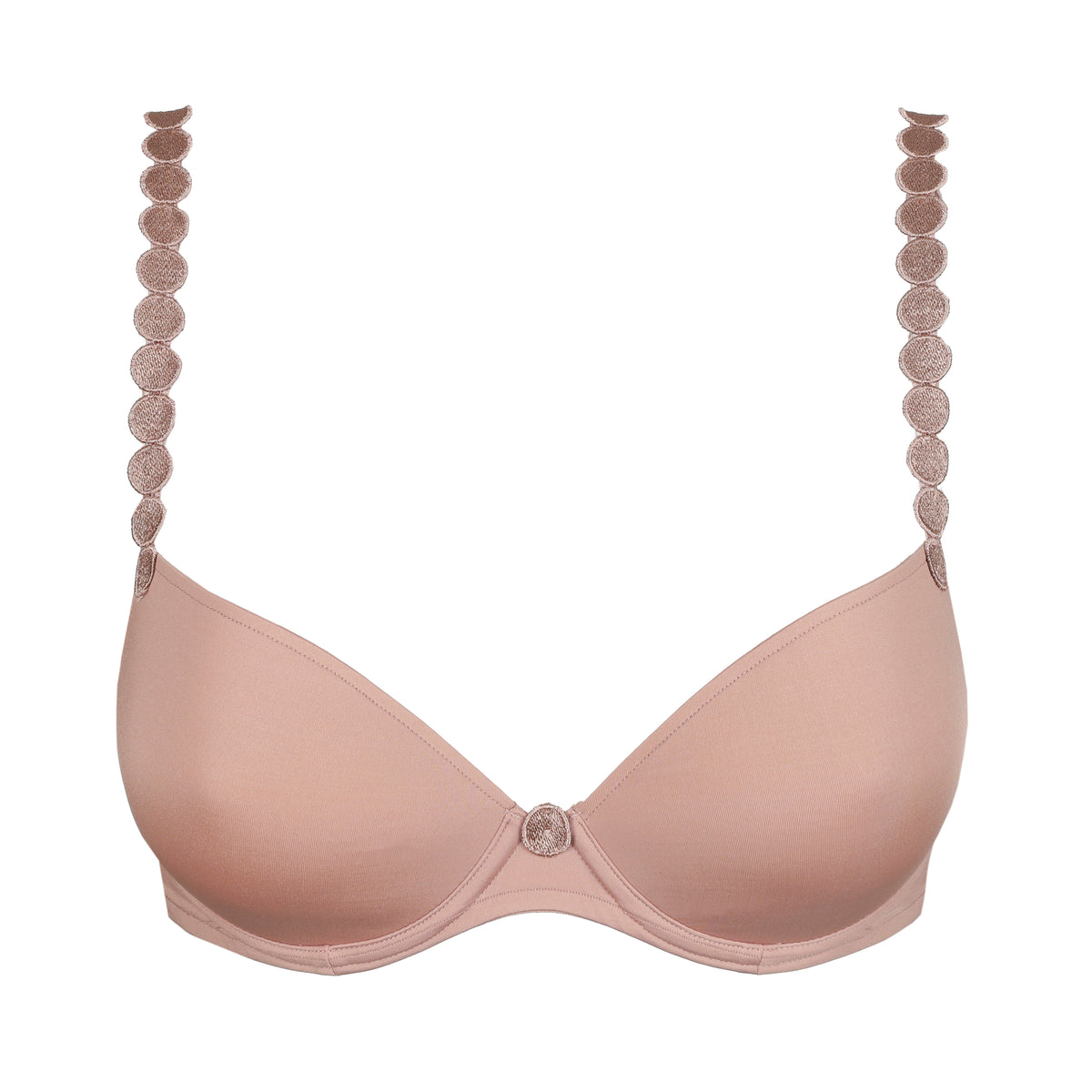 Marie Jo Tom Padded Plunge Bra In Cosmetic