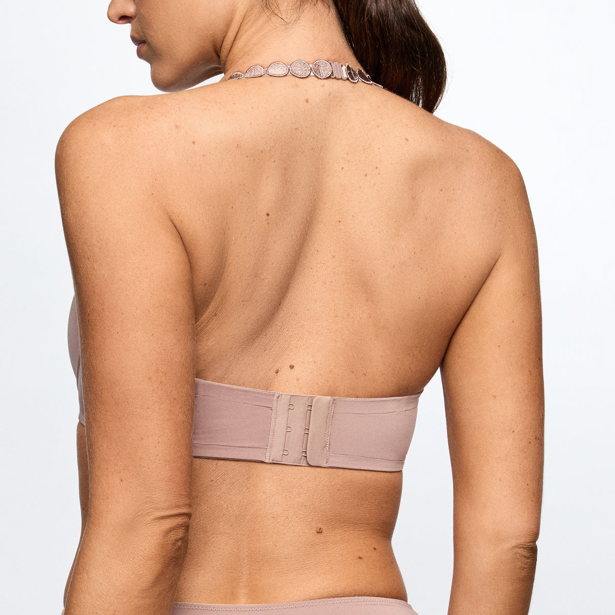 Marie Jo Tom Padded Plunge Bra In Cosmetic