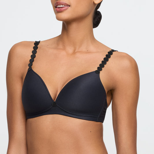 Marie Jo Tom Padded Bralette In Charcoal