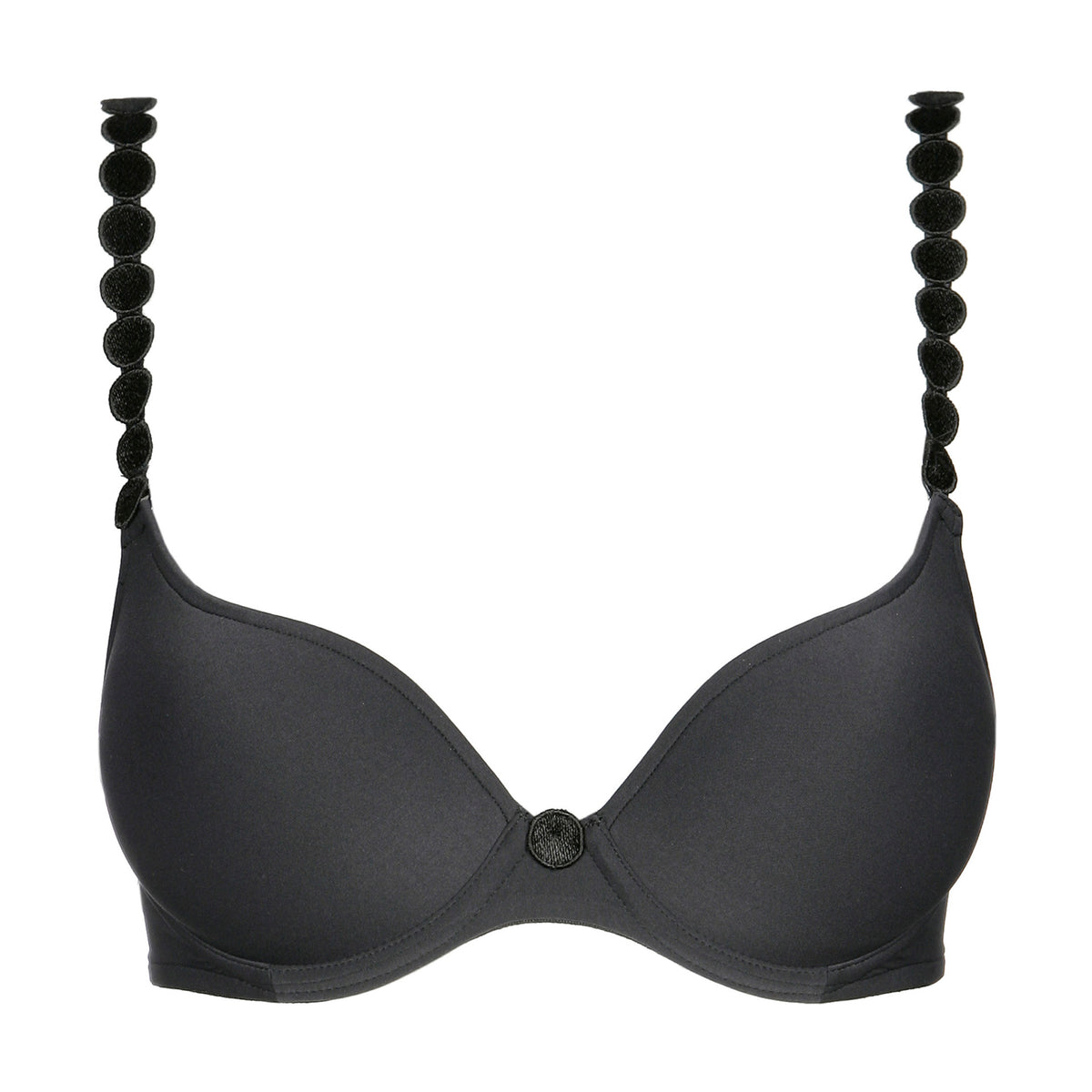 Marie Jo Tom Padded Bra Heartshape In Charcoal