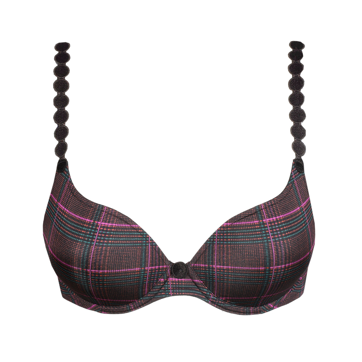 Marie Jo Tom Padded Bra Heartshape In Wengé