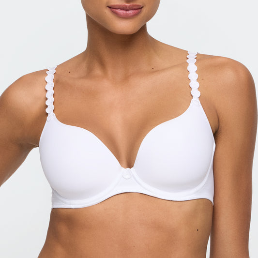 Marie Jo Tom Padded Bra Heartshape In White