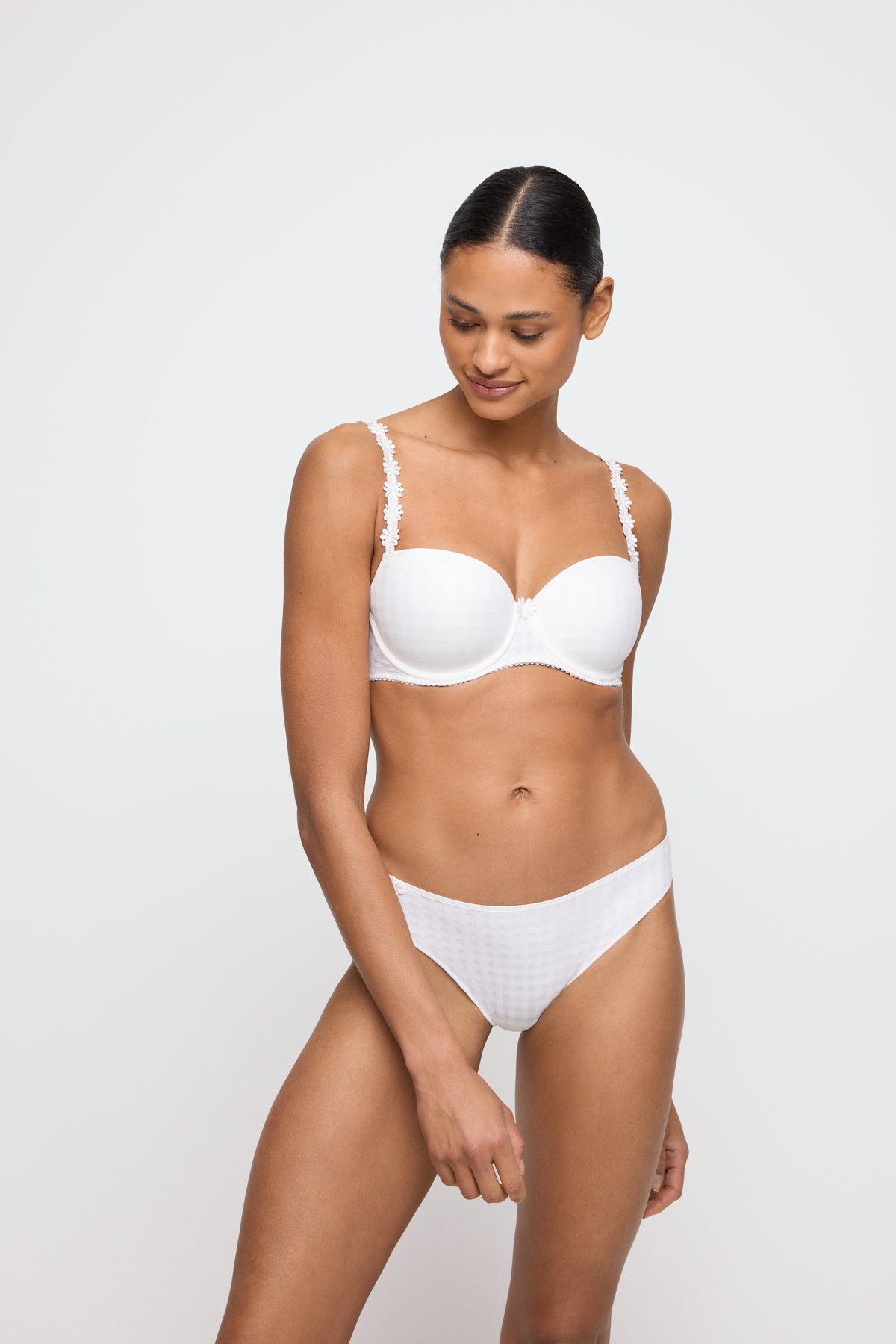 Marie Jo Avero Padded Balcony Bra In Natural