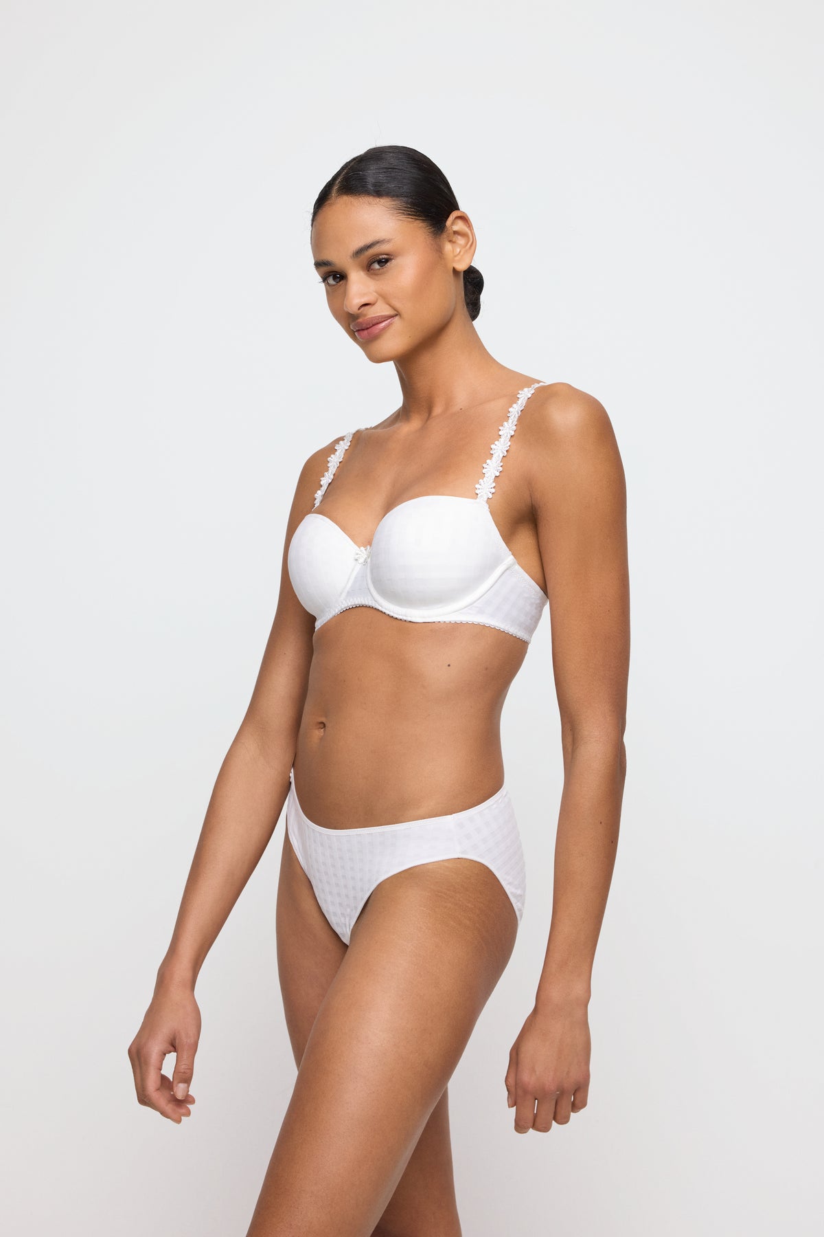 Marie Jo Avero Padded Balcony Bra In Natural