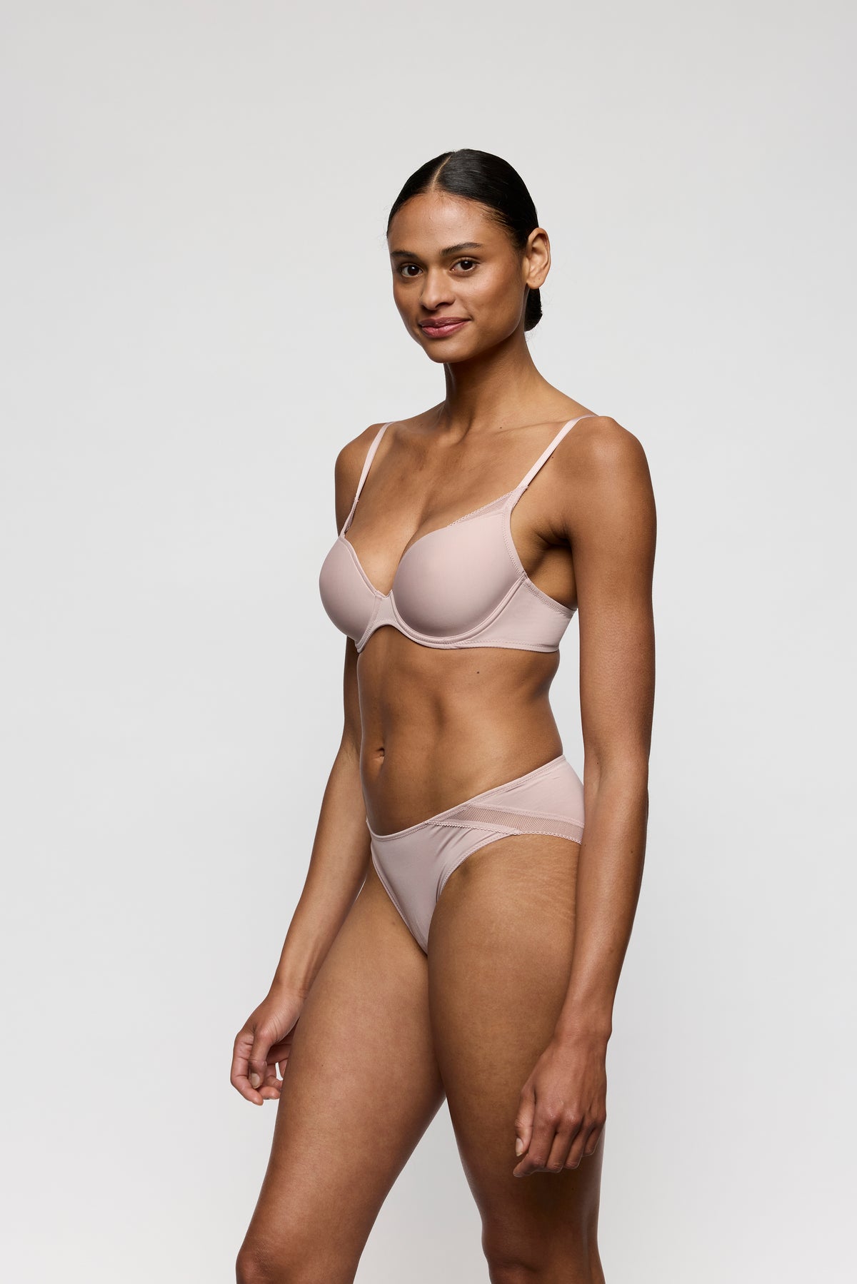 Marie Jo Milao Padded Bra Heartshape In Shadow Grey