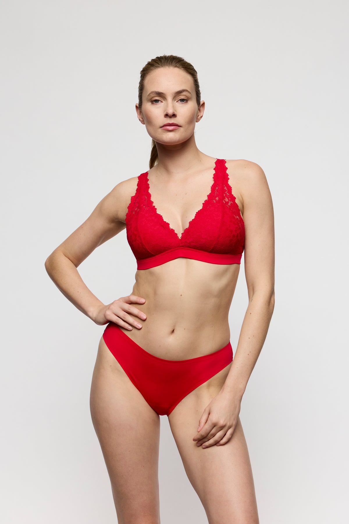 Marie Jo Soft Studio Rio Briefs In True Red