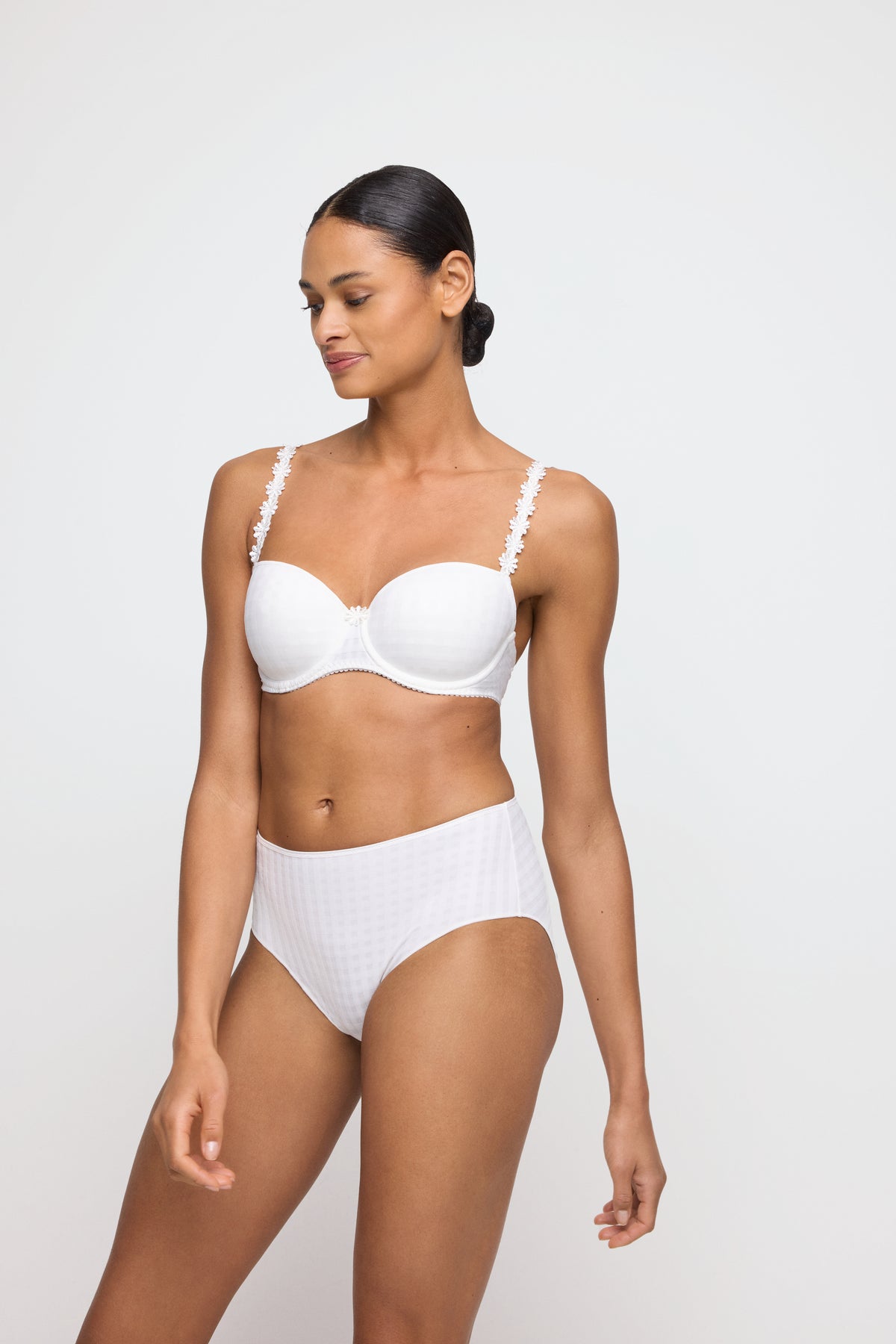Marie Jo Avero Padded Balcony Bra In Natural