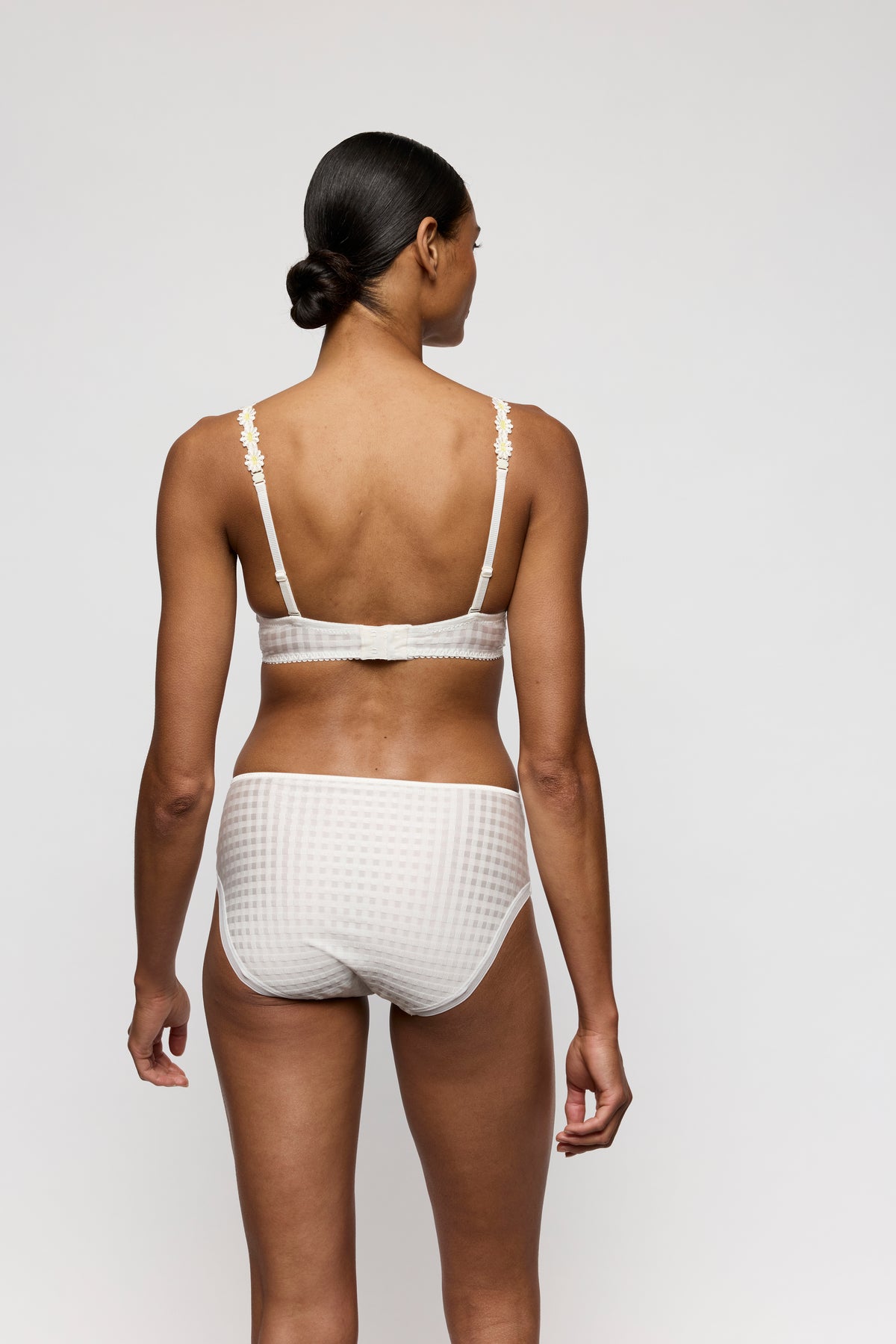 Marie Jo Avero Full Briefs In Ivory Petal