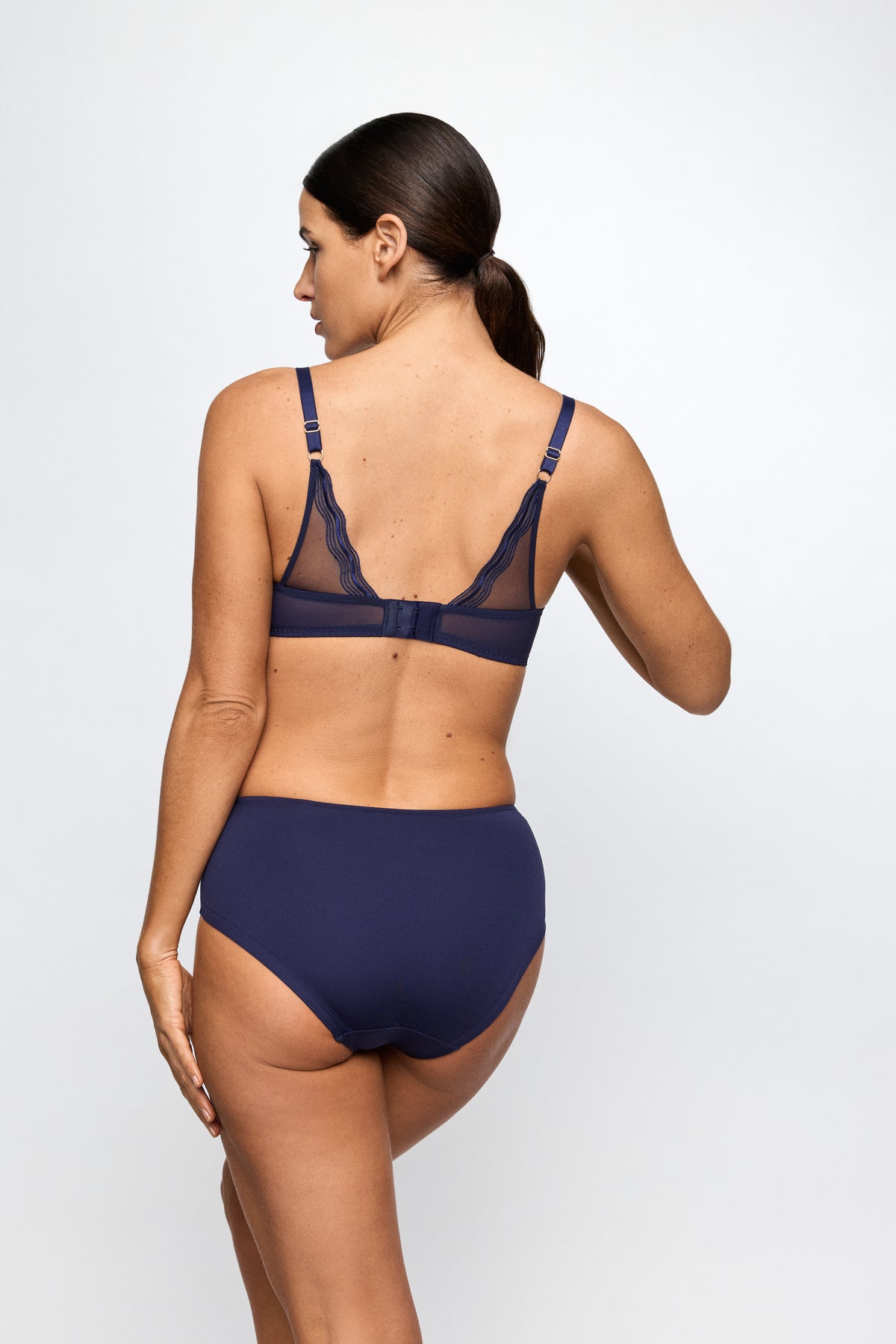 Marie Jo Linaa Full Briefs In Evening Blue
