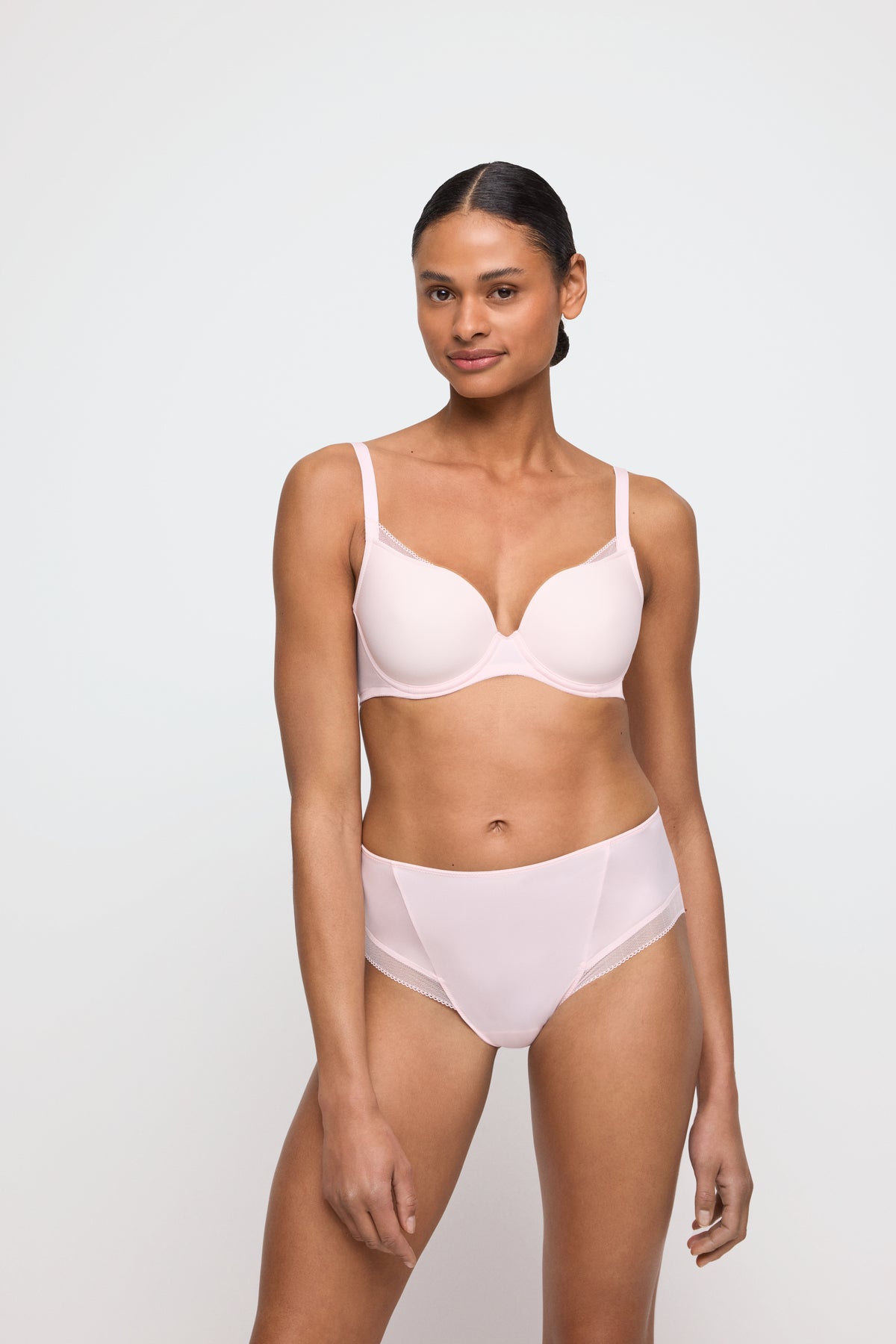 Marie Jo Milao Full Briefs In Pastel Pink