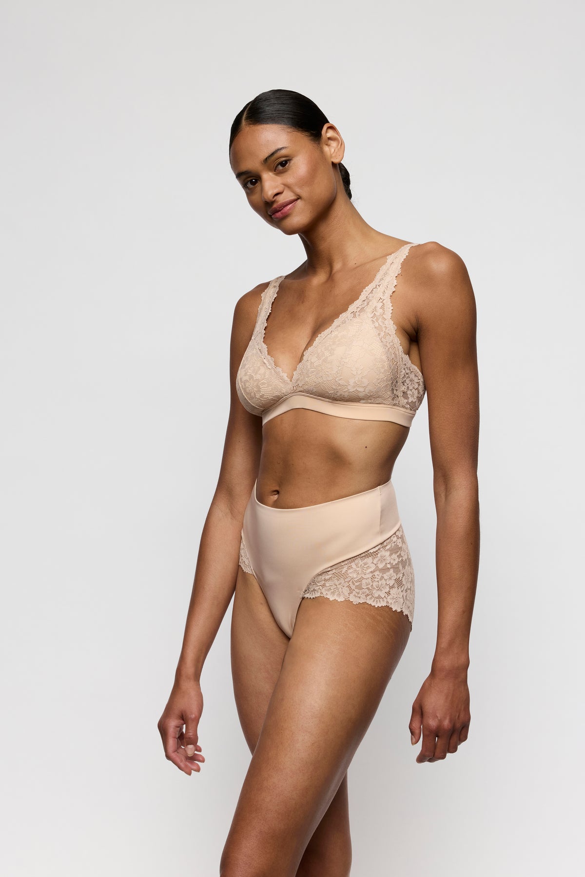 Marie Jo Soft Studio Full Briefs In Caffé Latte