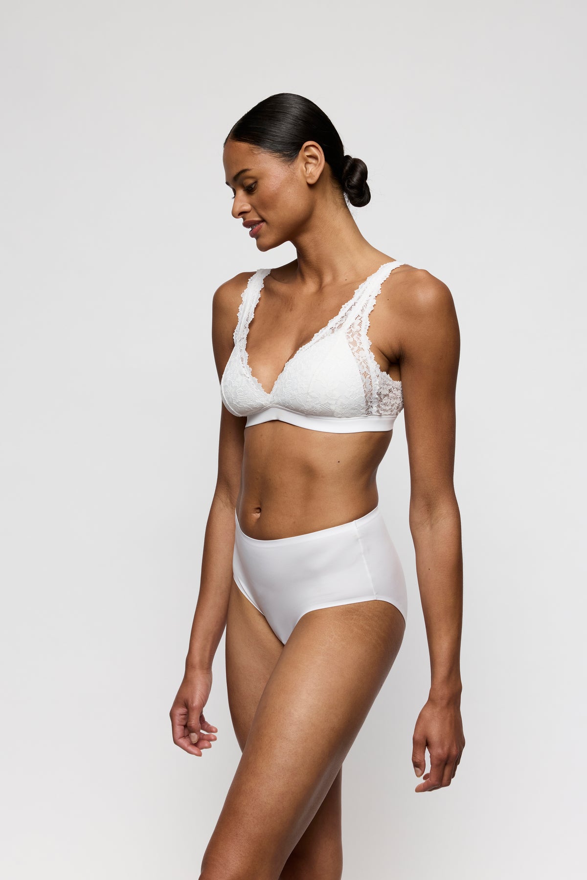 Marie Jo Soft Studio Padded Bralette In Natural