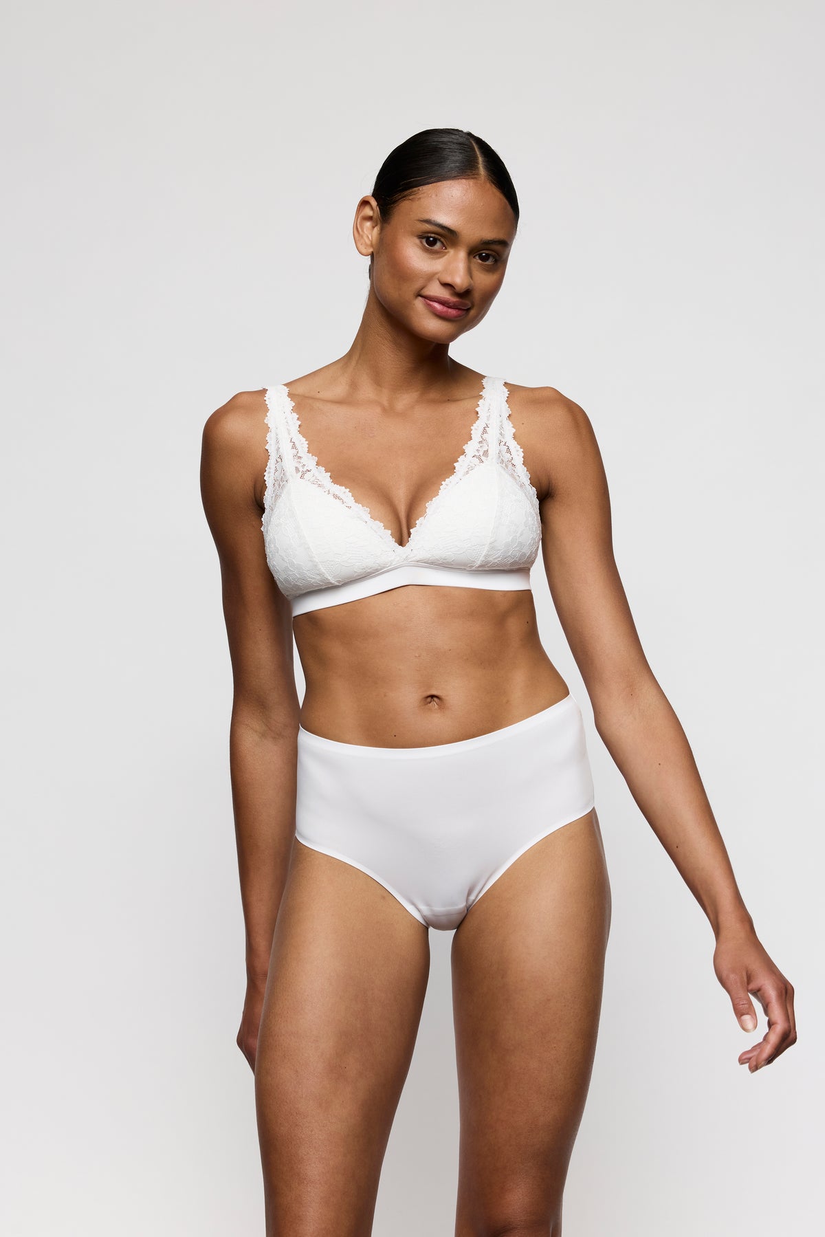 Marie Jo Soft Studio Padded Bralette In Natural