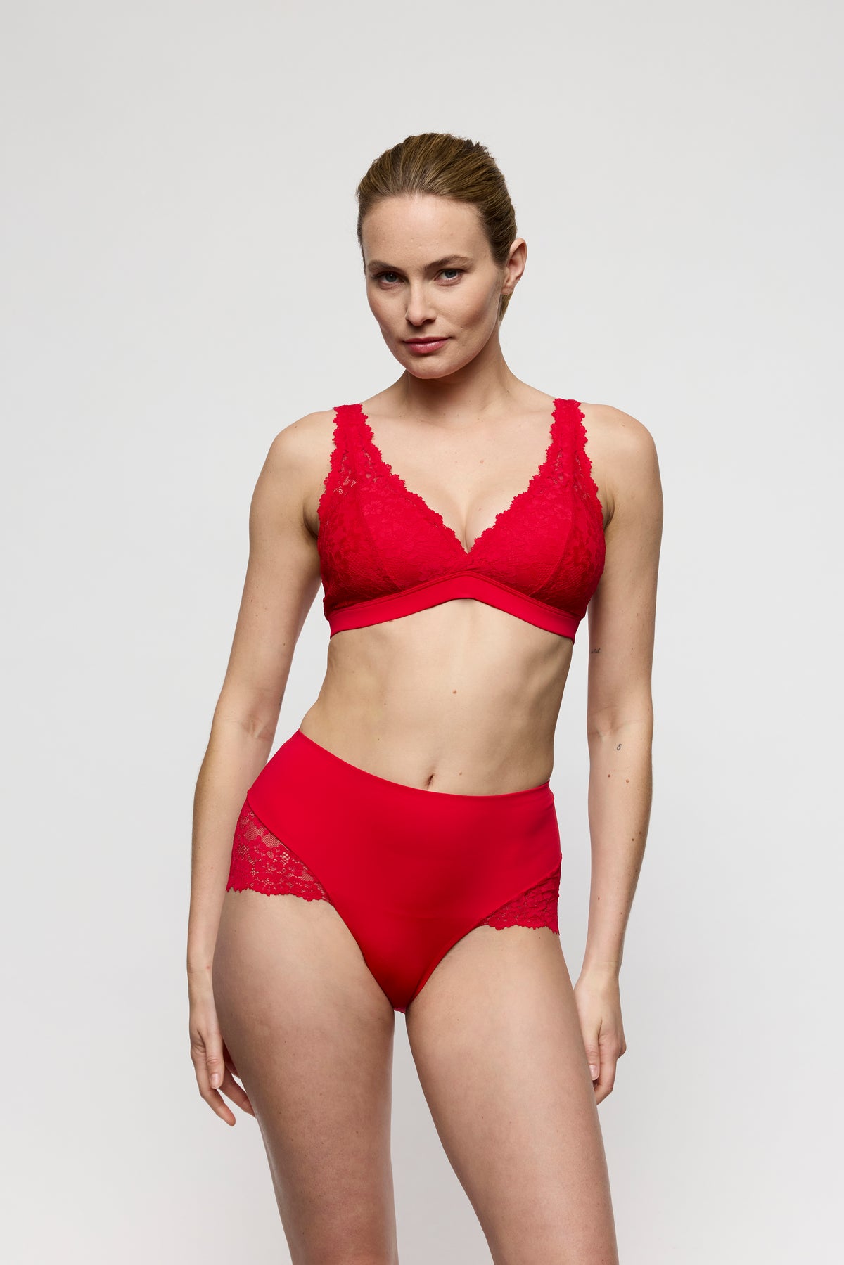 Marie Jo Soft Studio Full Briefs In True Red