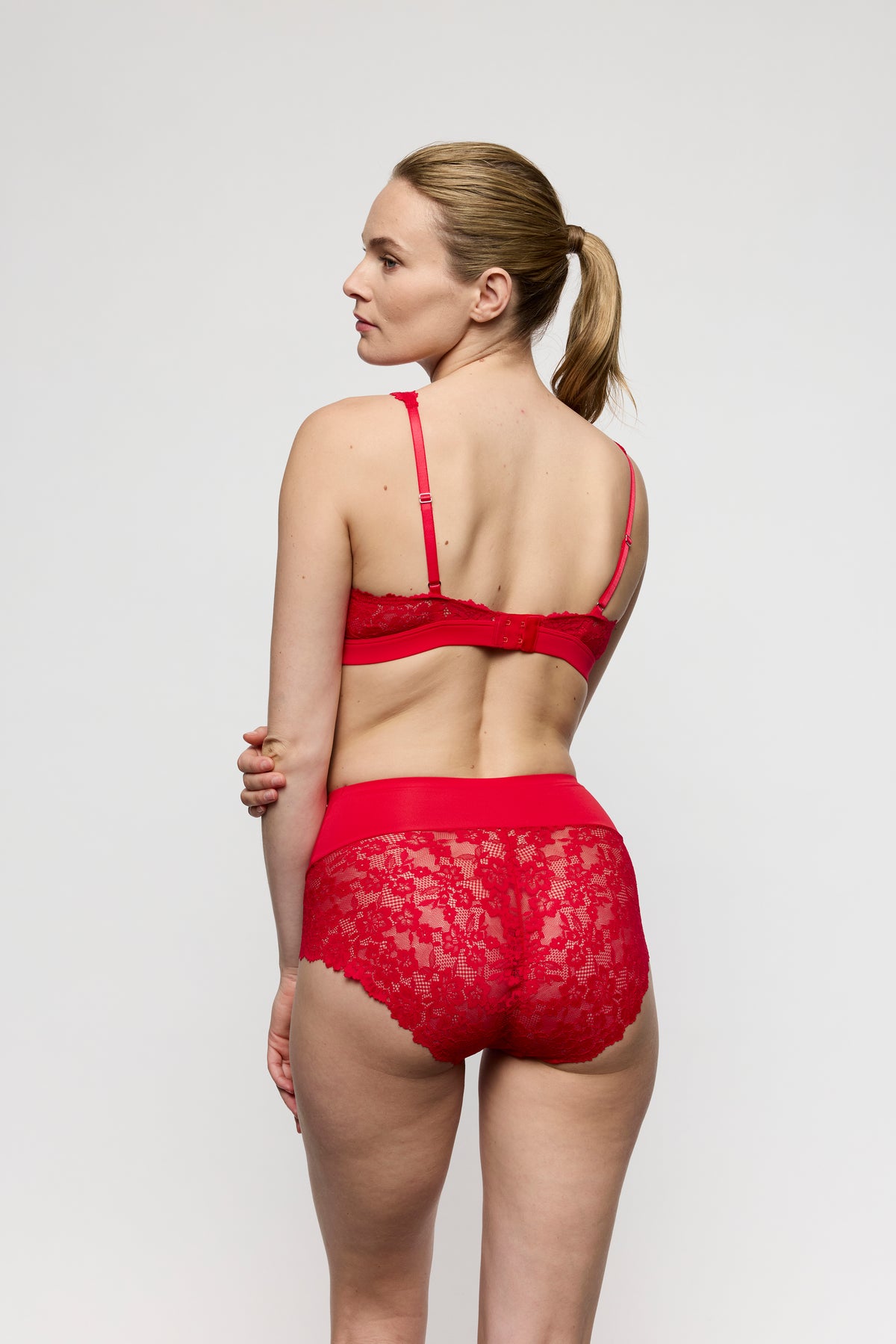 Marie Jo Soft Studio Full Briefs In True Red
