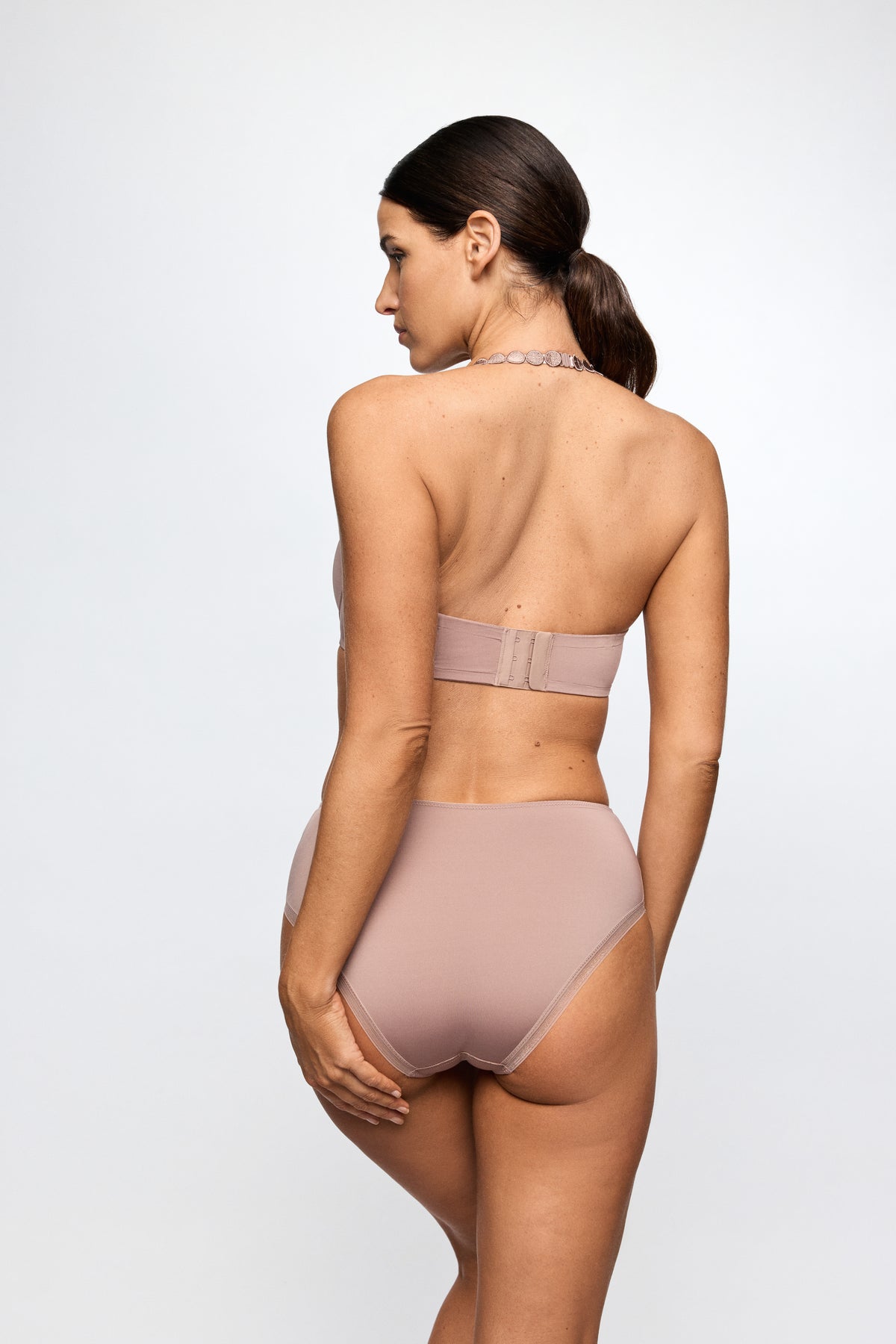 Marie Jo Tom Padded Plunge Bra In Cosmetic