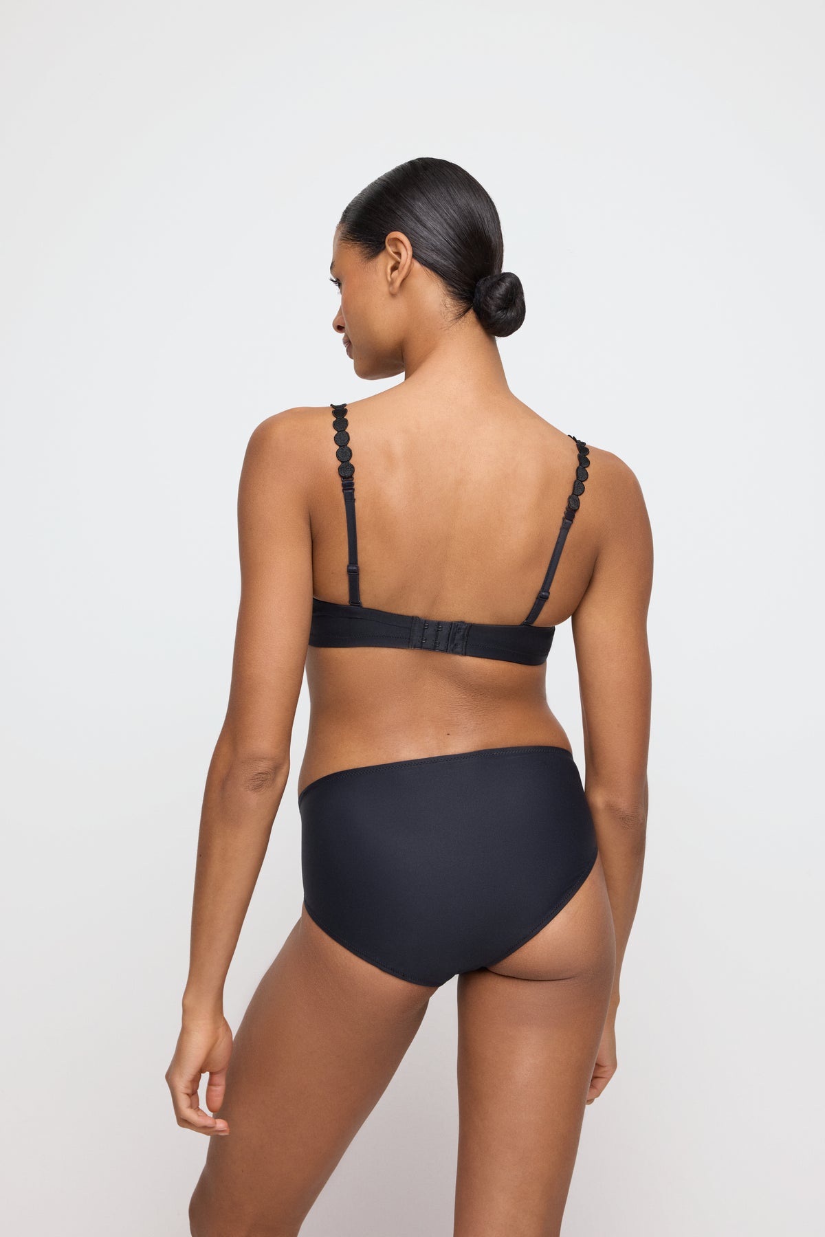 Marie Jo Tom Full Briefs In Charcoal