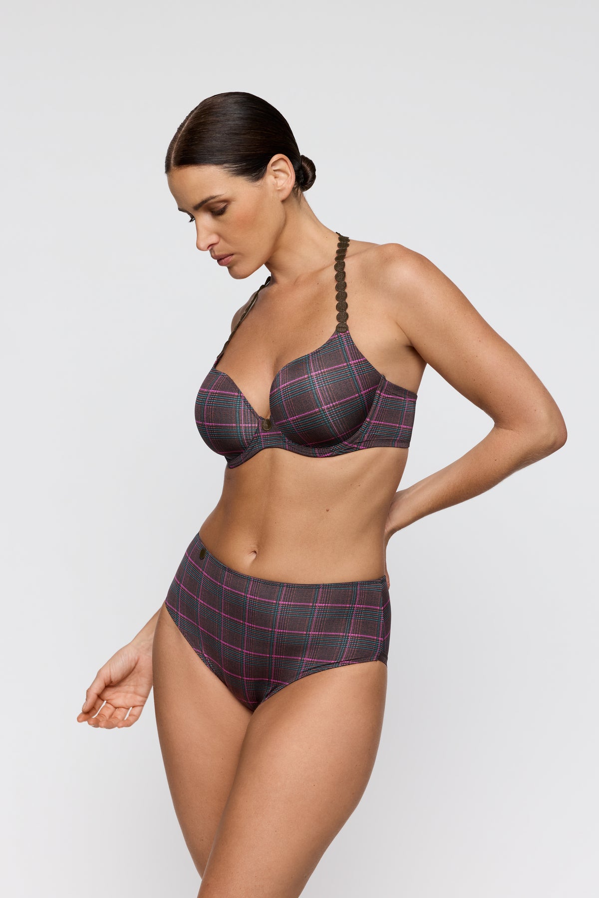 Marie Jo Tom Padded Bra Heartshape In Wengé