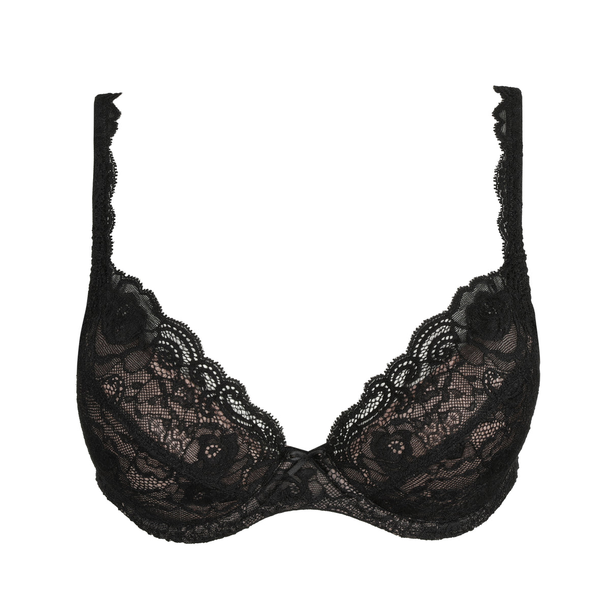 Marie Jo Cyrile Push-up Bra Removable Pads In Black