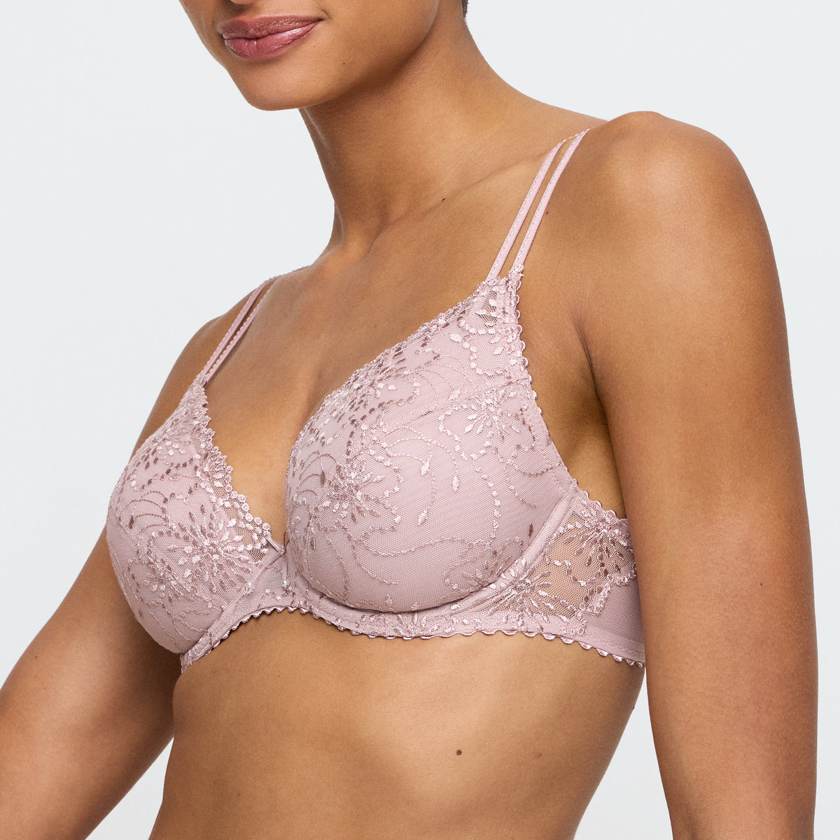Marie Jo Jane Push-up Bra Removable Pads In Bois De Rose
