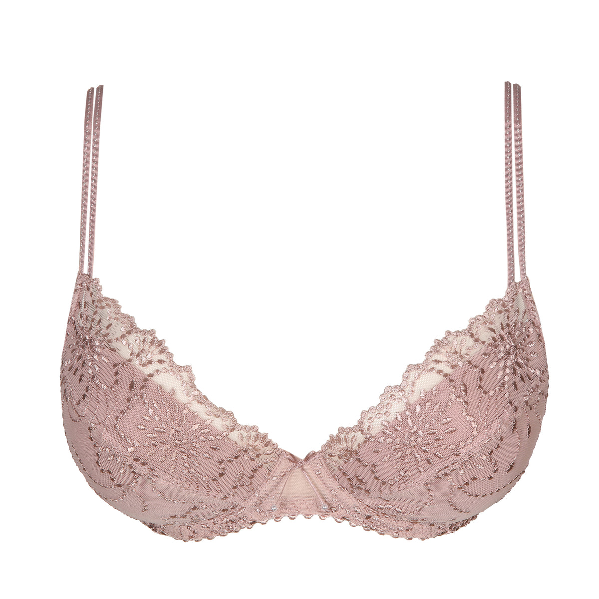 Marie Jo Jane Push-up Bra Removable Pads In Bois De Rose