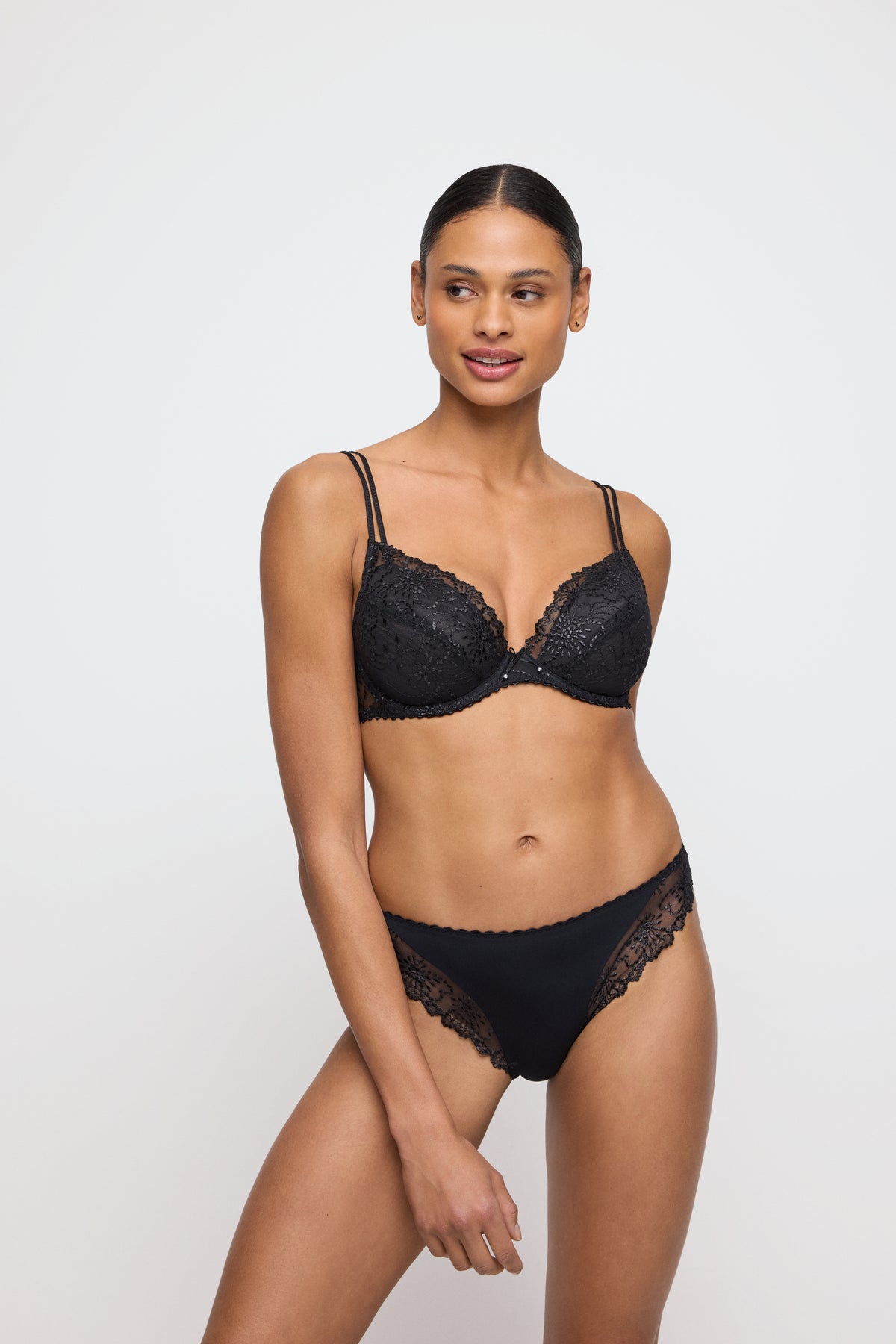 Marie Jo Jane Italian Briefs In Black