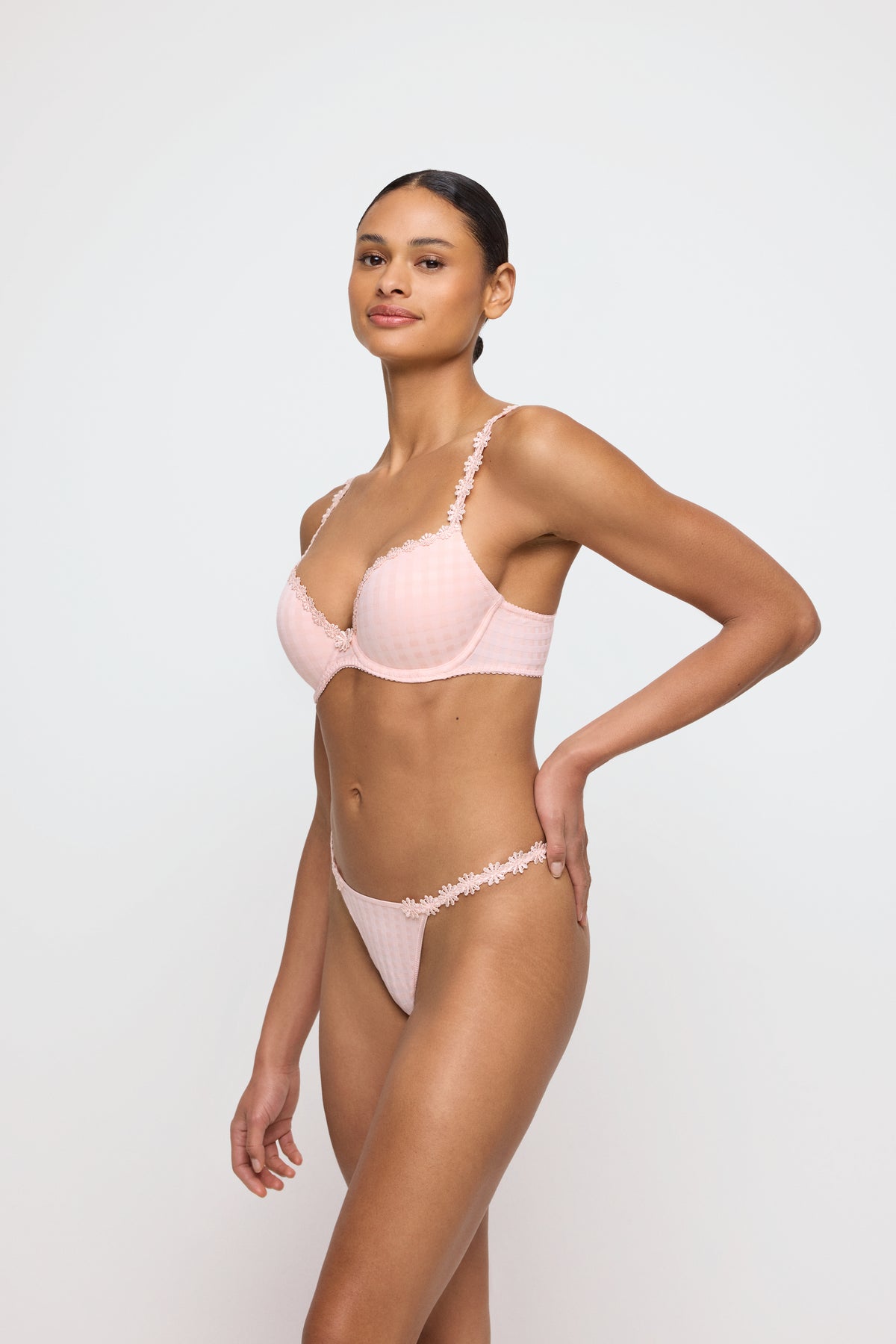 Marie Jo Avero Push-up Bra In Pearly Pink