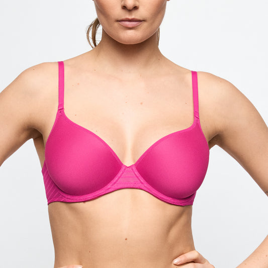 Marie Jo Basyl Spacer Full Cup Bra In Very Berry